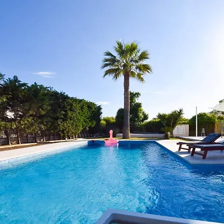Miami Modern House Close Platja Den Bossa Sant Jordi de ses Salines